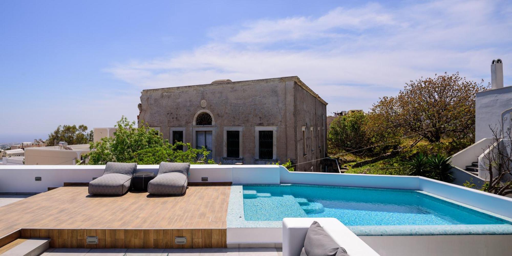 Secret Spot Luxury Villa ثيرا المظهر الخارجي الصورة